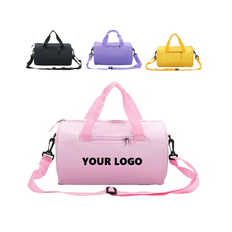 กระเป๋า Duffle สำหรับยิมทรงกระบอกสั่งทำพิเศษ
