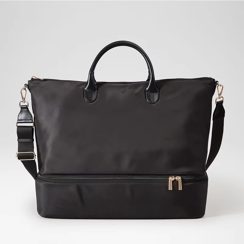 กระเป๋าเดินทาง Duffle แบบขยายได้พร้อมช่องใส่รองเท้า