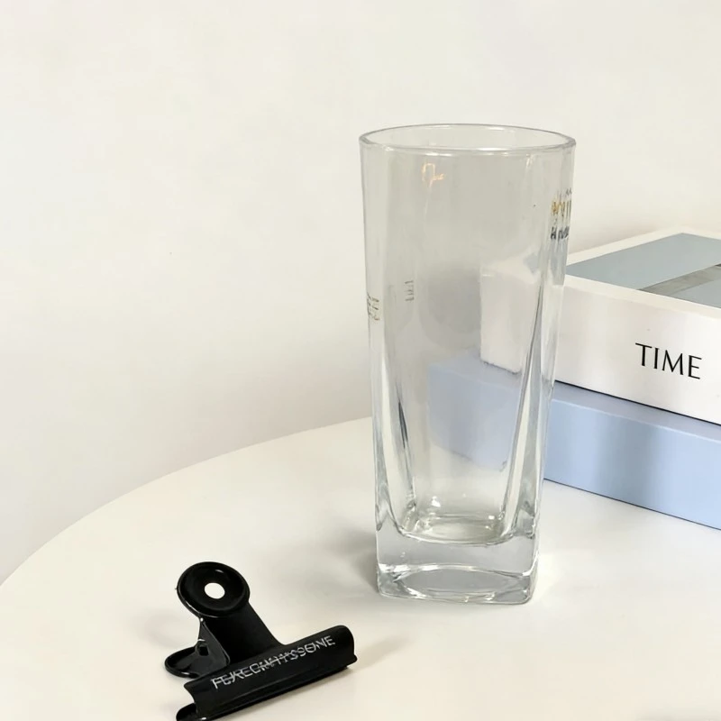 Square Highball Borosilicate Glass Tumblers